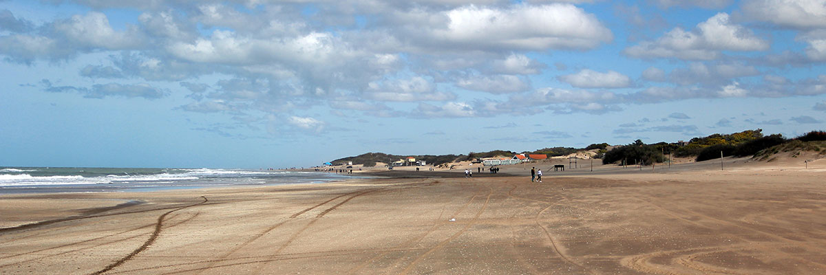 Am Strand in Cariló – September 2010