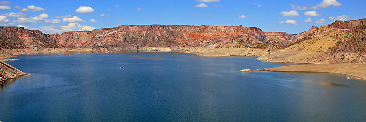 Stausee im Valle Grande – März 2011.