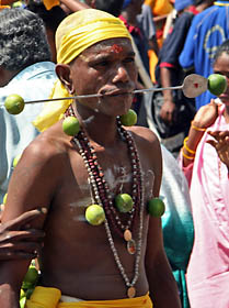 Gläubiger an Thaipusam